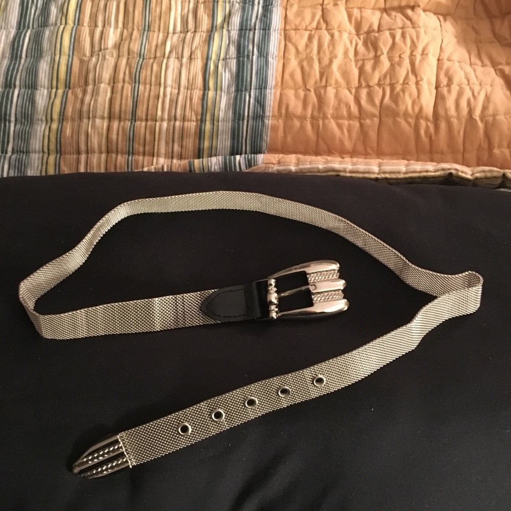 Vintage Silver Belt from the ‘80s